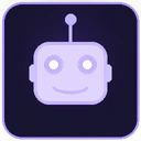 AI biológiatanár — AI robot tanár ikon
