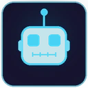 AI informatika tanár — AI robot tanár ikon