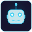 AI technikatanár — AI robot tanár ikon